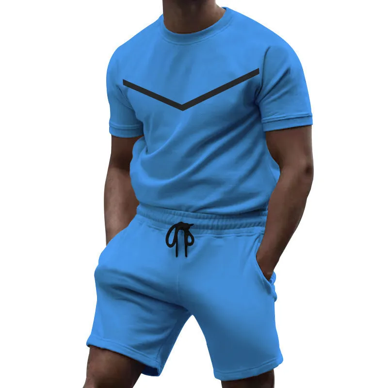 Men's Leisure Casual Two-Piece Set