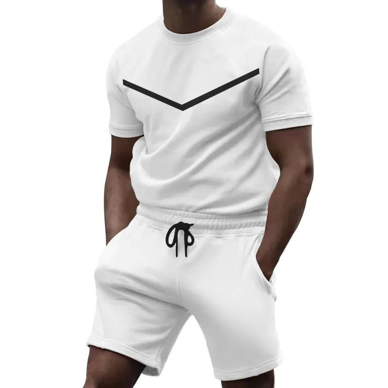 Men's Leisure Casual Two-Piece Set