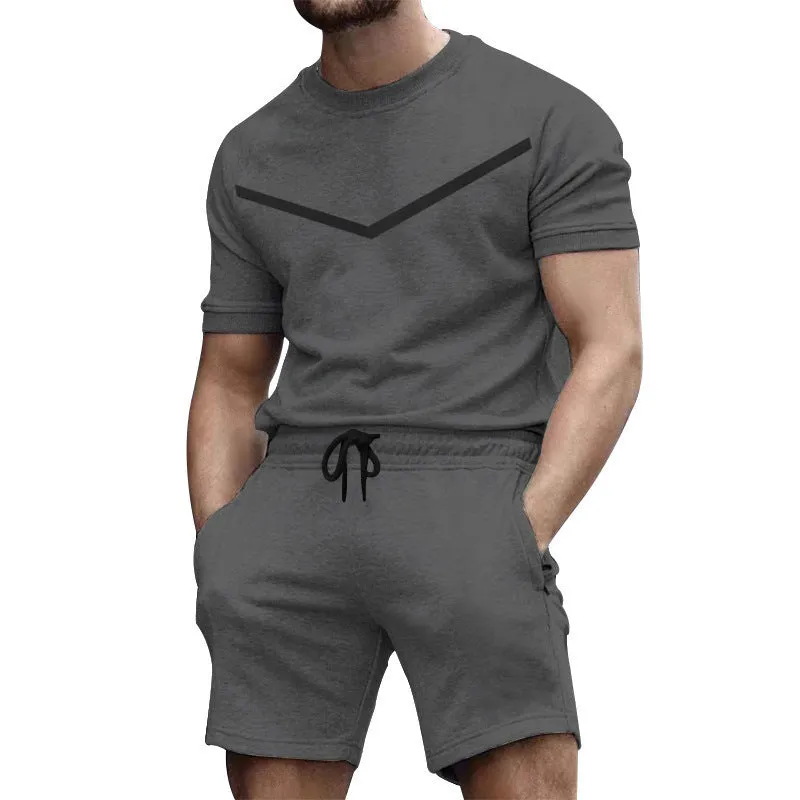 Men's Leisure Casual Two-Piece Set