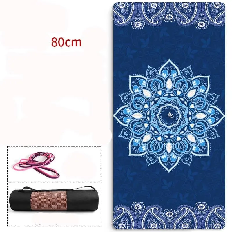 Natural TPE Suede Yoga Mat - Non-Slip & Tear-Resistant - 6mm Thickness - Extra Long - Breathable & Odor-Free - 5 Colors - YM-94