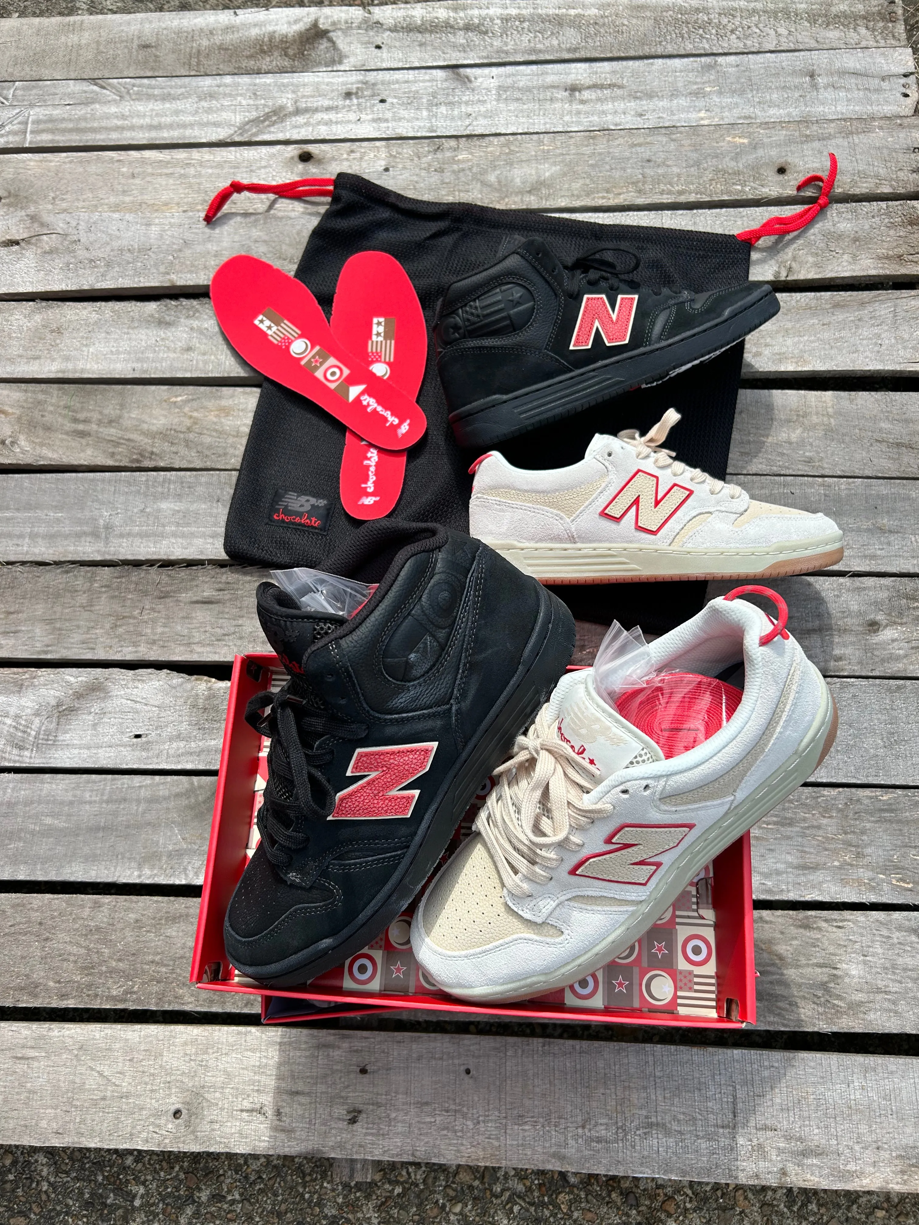 New Balance 480 X Chocolate Skateboards