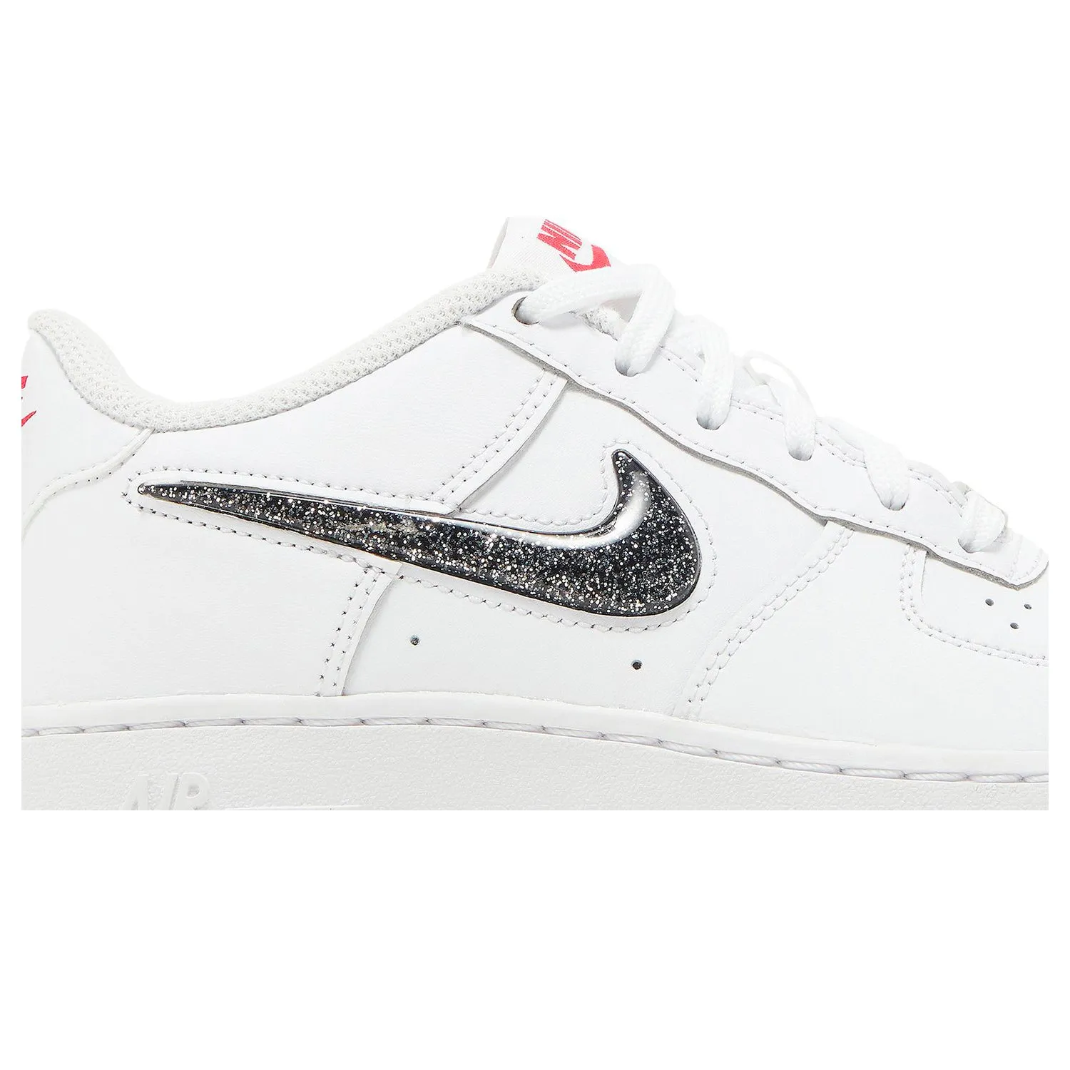 Nike Air Force 1 LV8 GS 'White Black', white