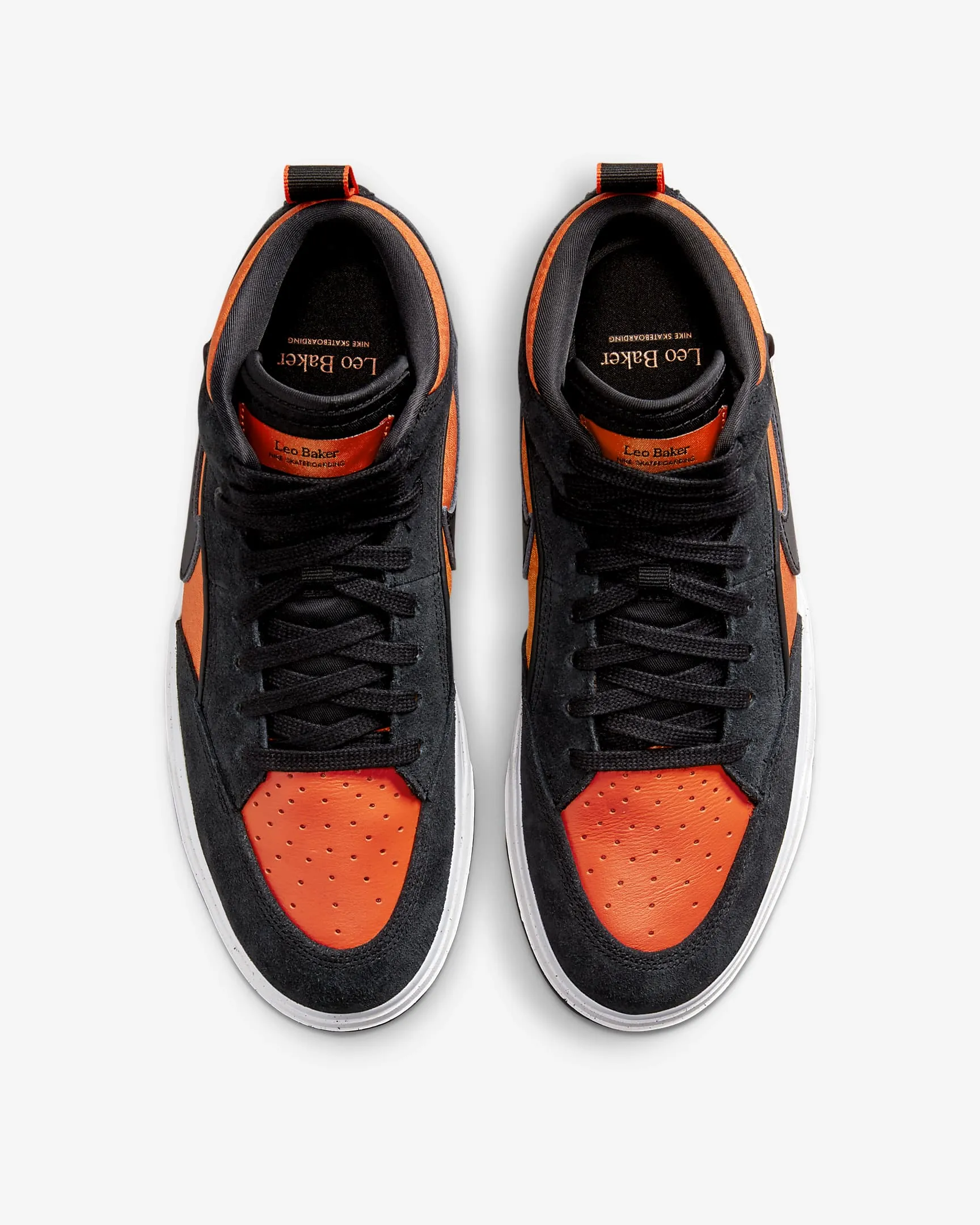 Nike SB React Leo - Black/Orange/Electro Orange/Black