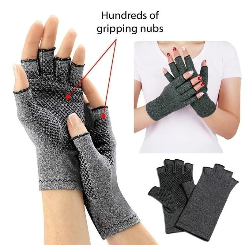 Pair Touch Screen Anti Arthritis Compression Gloves