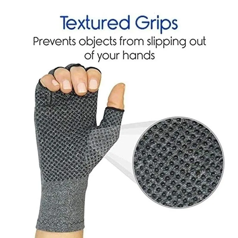 Pair Touch Screen Anti Arthritis Compression Gloves