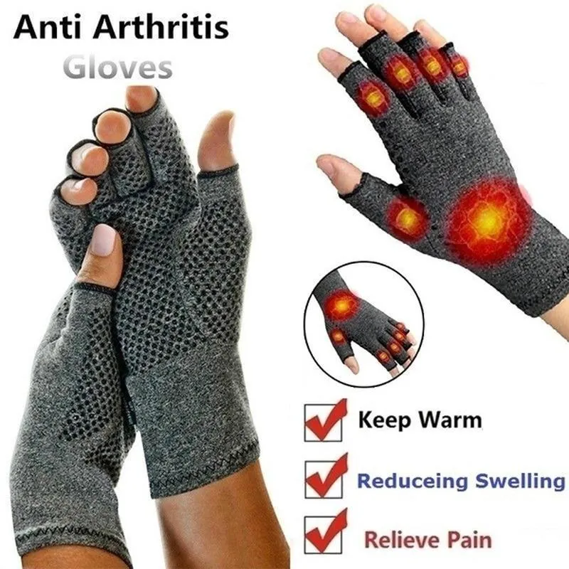 Pair Touch Screen Anti Arthritis Compression Gloves