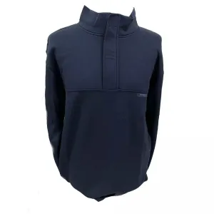 Reebok Original Mens Clearance 1/4 Length Zip Sweatshirt - Blue - Medium