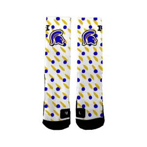 Sentinel Basketball Dots Socks