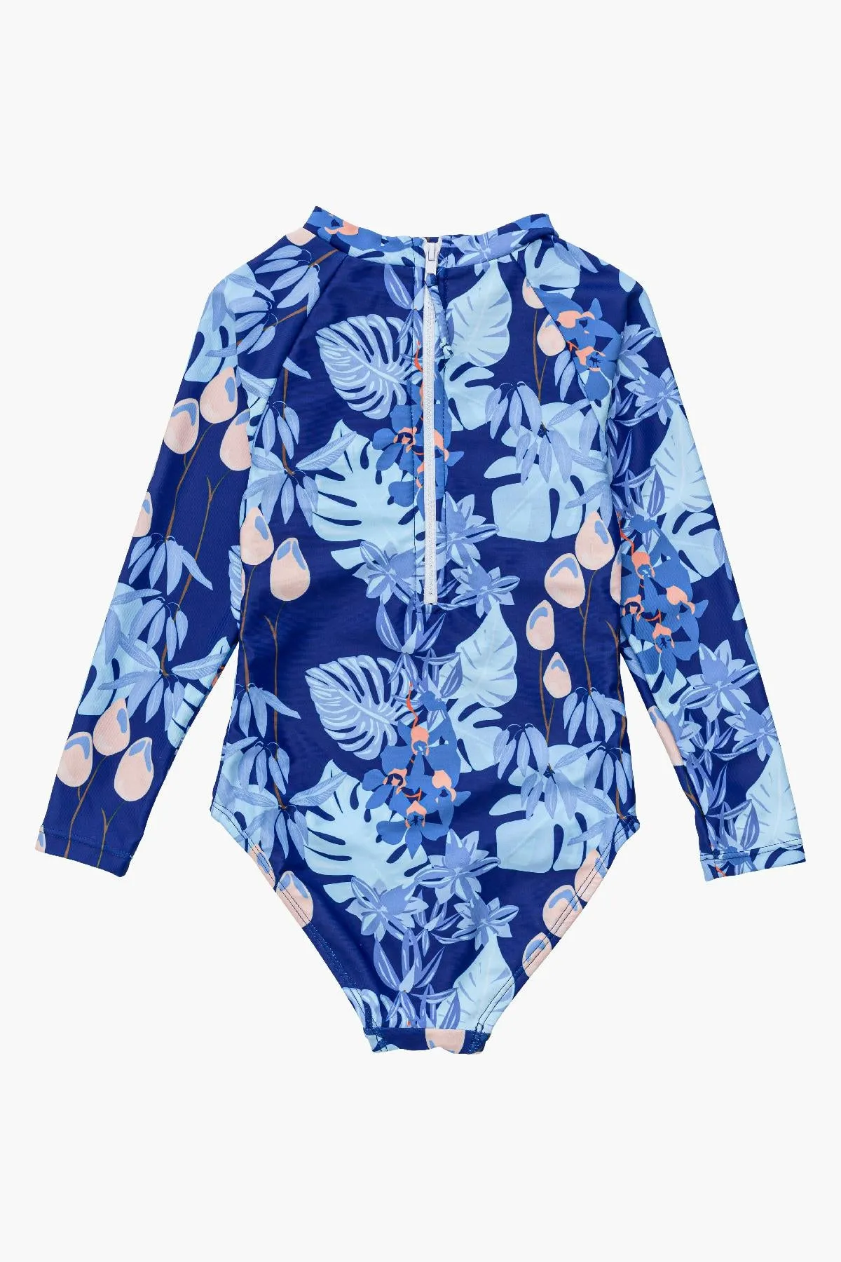 Snapper Rock Mango Tango Sustainable Long Sleeve Swimsuit