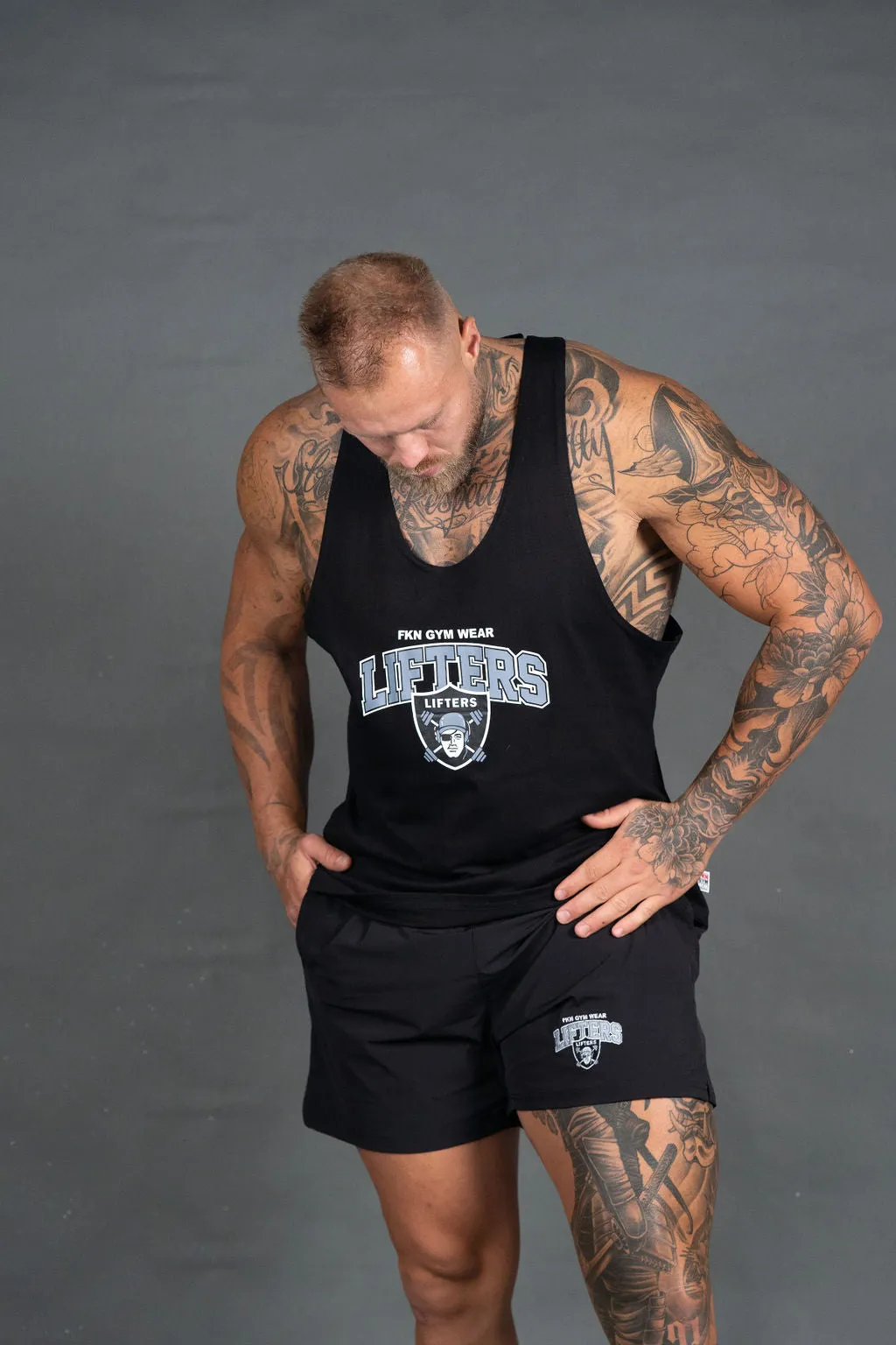 Steel LIFTERS | Men's Gym Shorts | Black