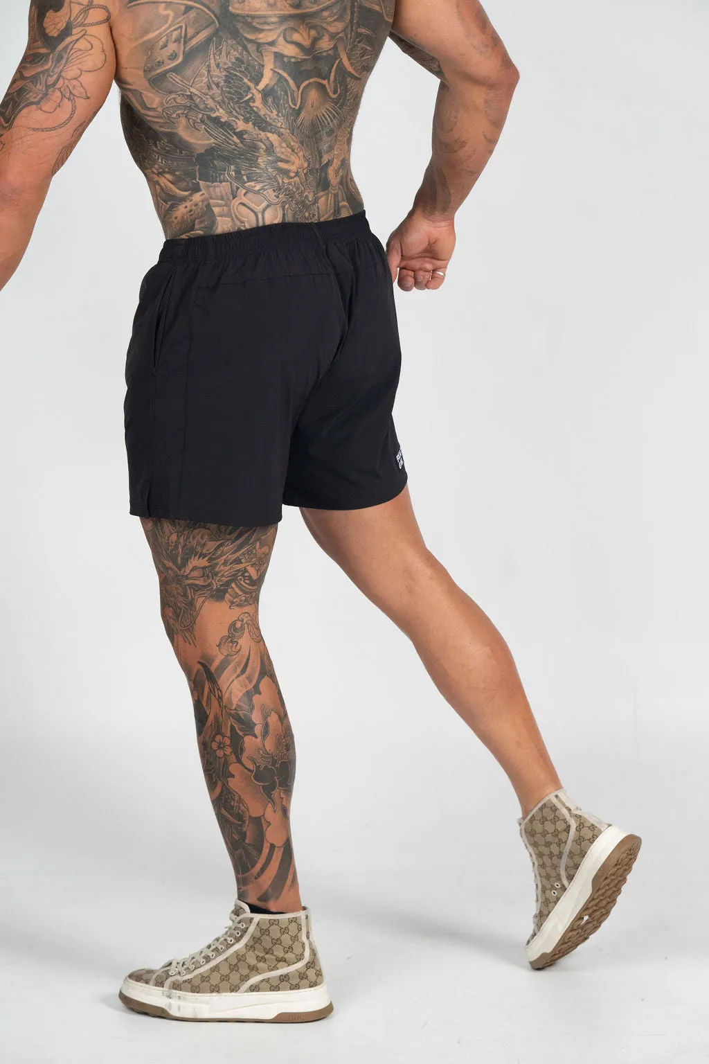 Steel LIFTERS | Men's Gym Shorts | Black