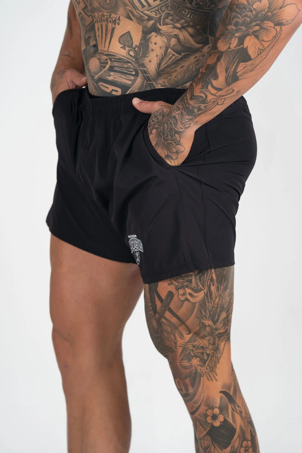 Steel LIFTERS | Men's Gym Shorts | Black