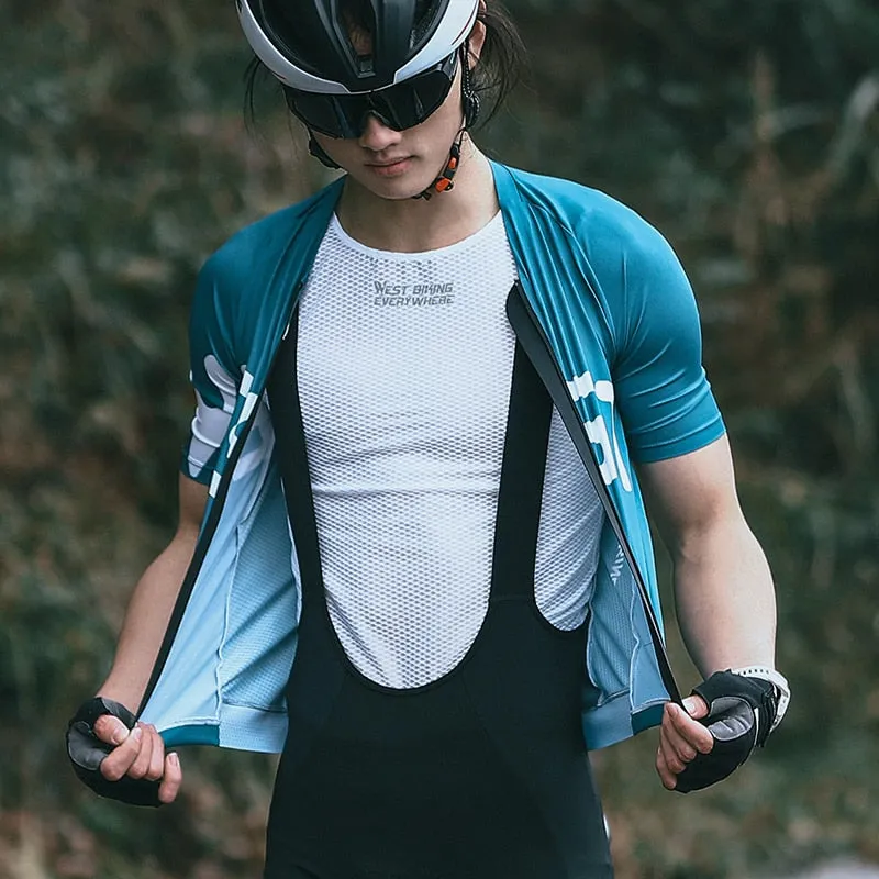 Summer Men's Cycling Mesh Base Layer Quick Dry Sport Light Vest Breathable Gym Tank Tops Running Cycling Undershirt