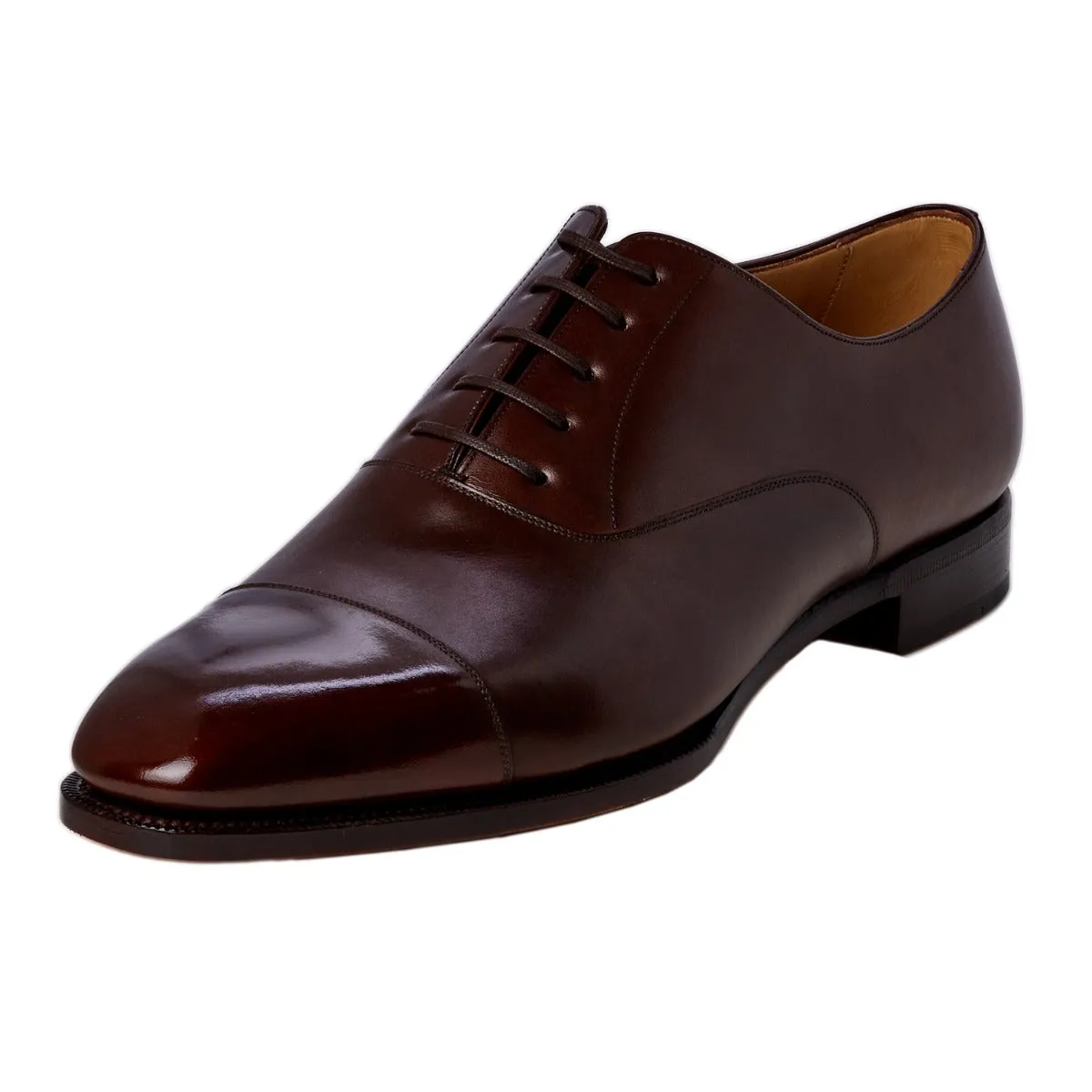 TLB Dark Brown Captoe Oxford 10UK