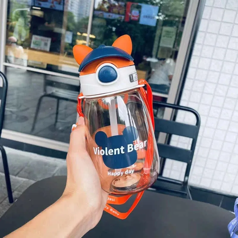 Violent Bear Water Bottle Sipper