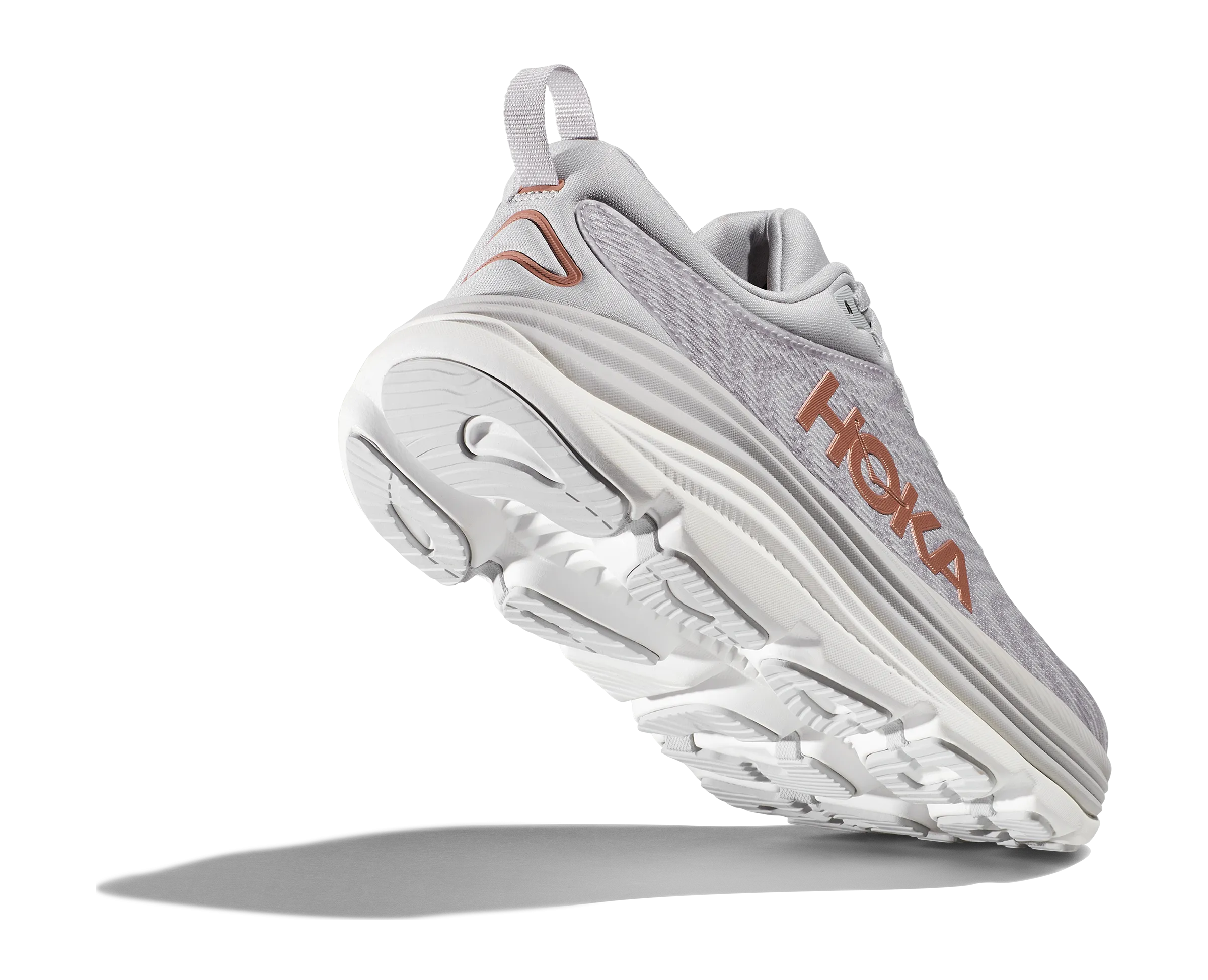 Women's Hoka Gaviota 5 Color: Harbor Mist / Rose Gold