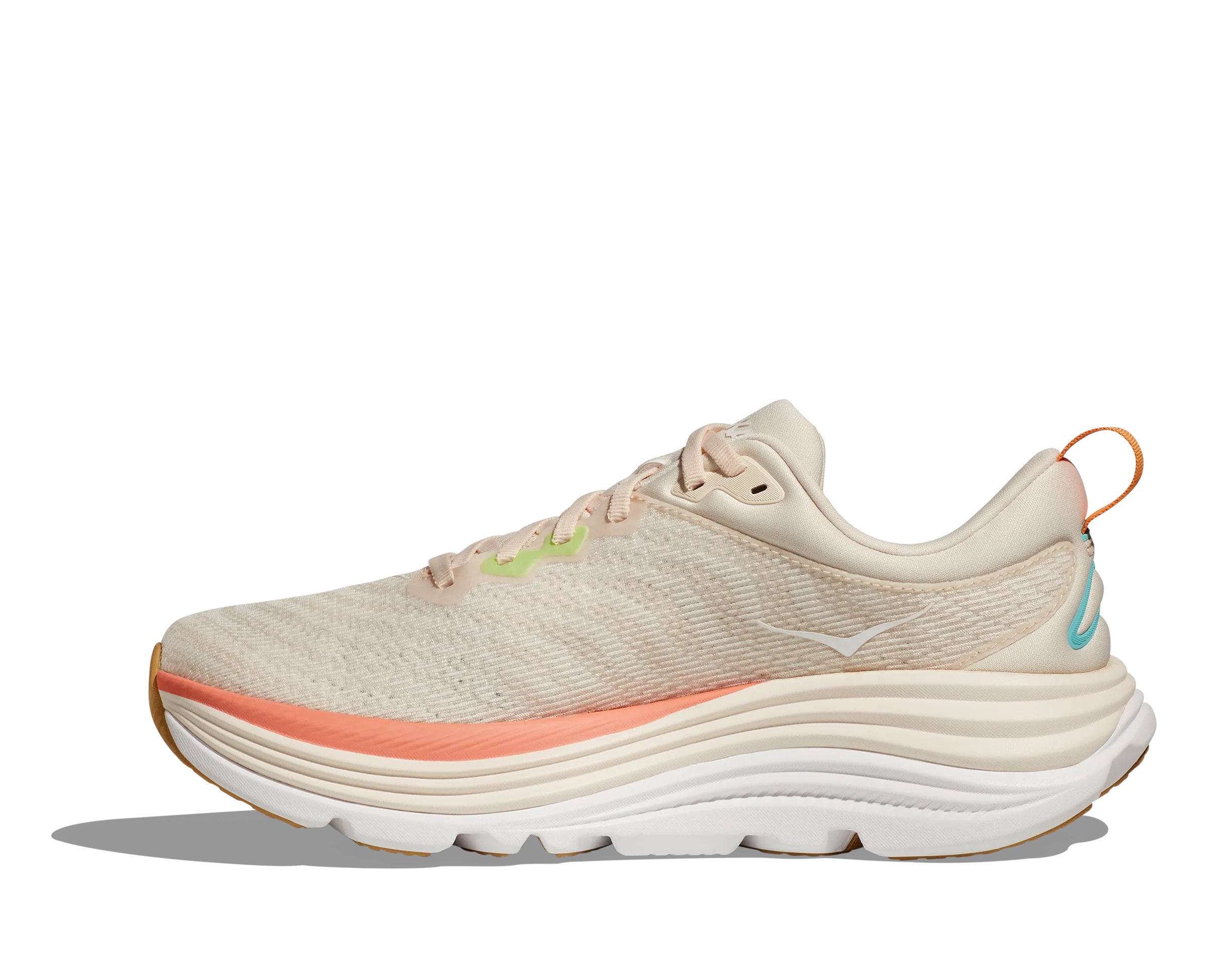 WOMEN'S HOKA GAVIOTA 5 WIDE 1134270VLG COLOR:  VANILLA/EGGNOG