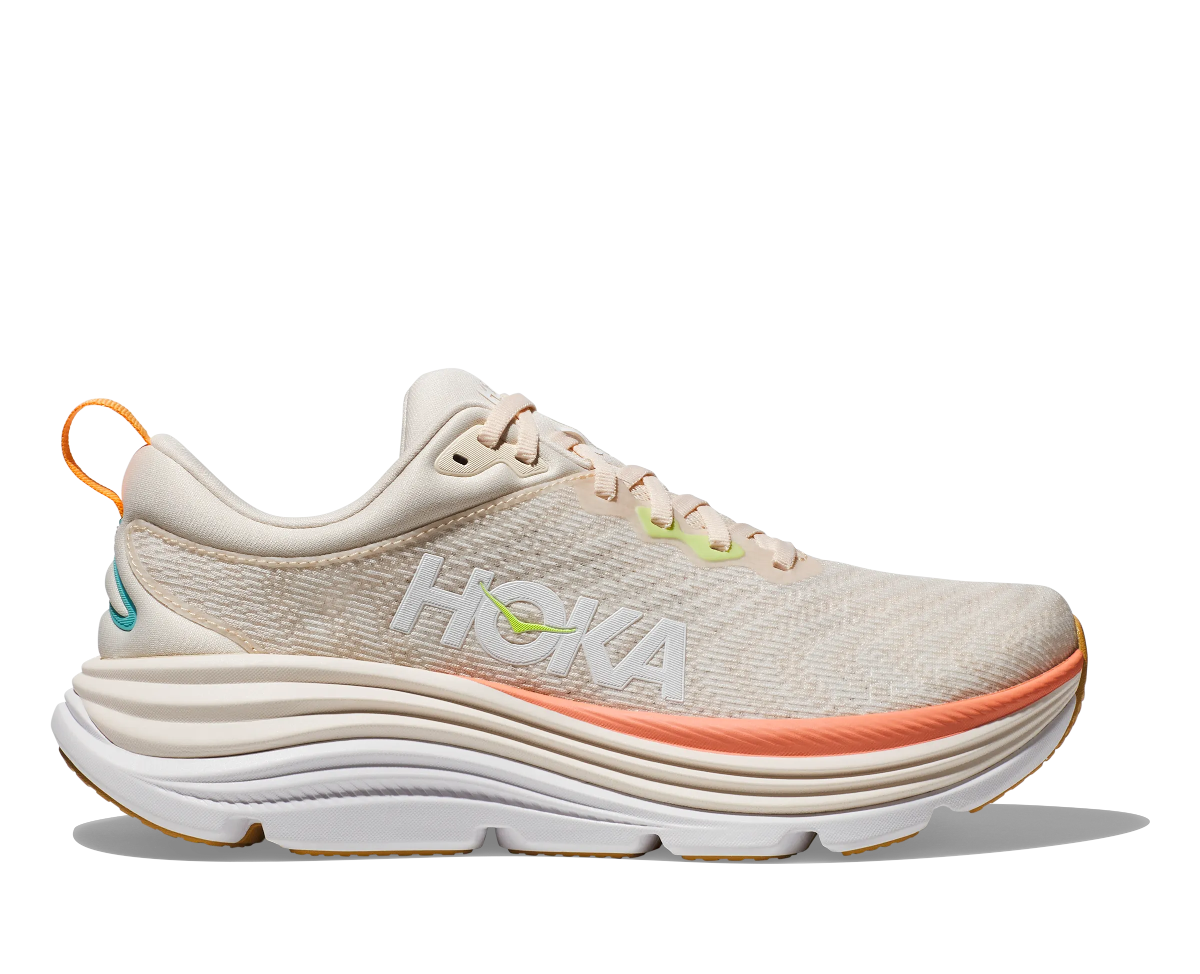 WOMEN'S HOKA GAVIOTA 5 WIDE 1134270VLG COLOR:  VANILLA/EGGNOG