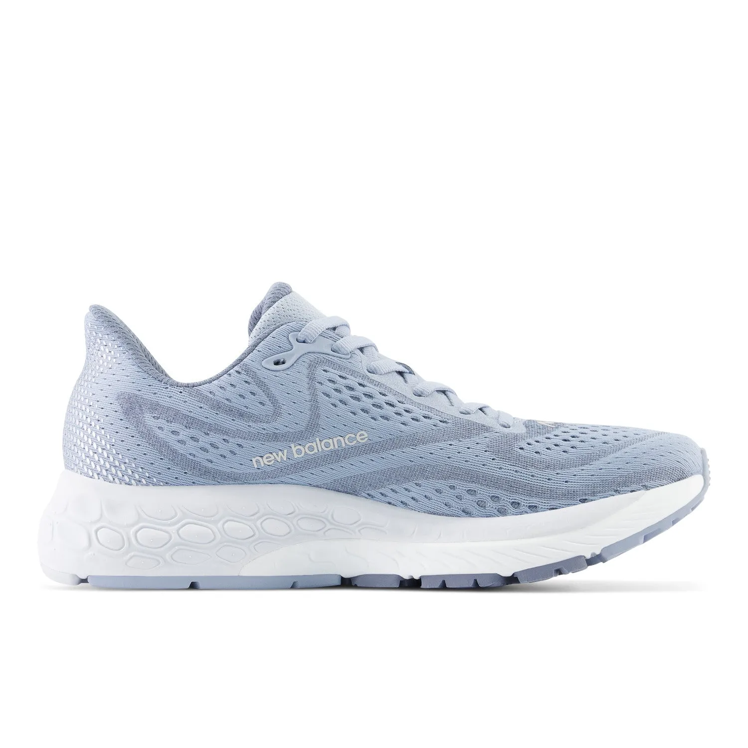 Women's New Balance Fresh Foam X 880v13 Color: Light Arctic Grey and Light Silver Metallic